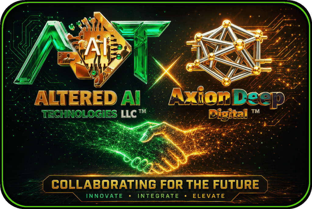 A combined collaboration between Altered AI Technologies & Axion Deep Digital Labs