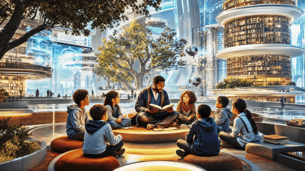 Futuristic Library
