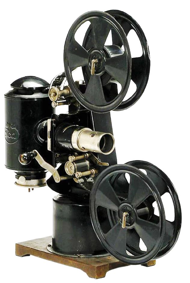  a movie projector