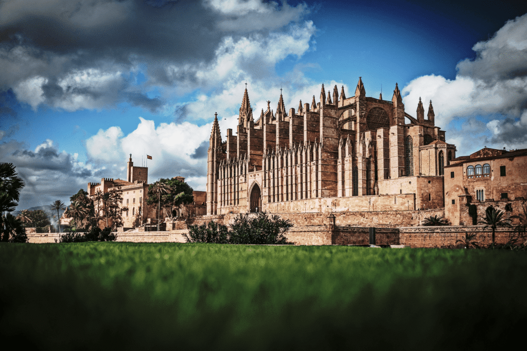 Palma Cathedral where the scribes copied the words