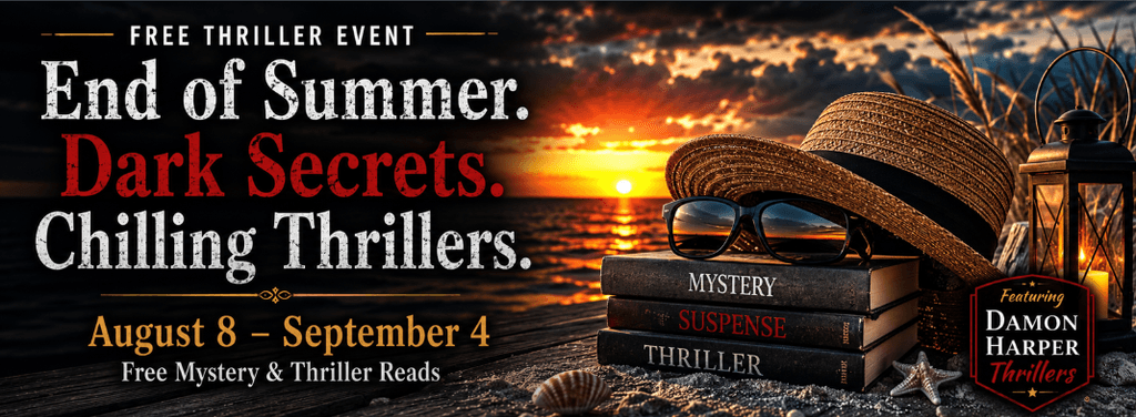 thriller promo, just one of the promotions we put on all about free books