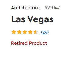 Stunning Las Vegas Architecture LEGO Set 21047 A Desert Flower - Image 13