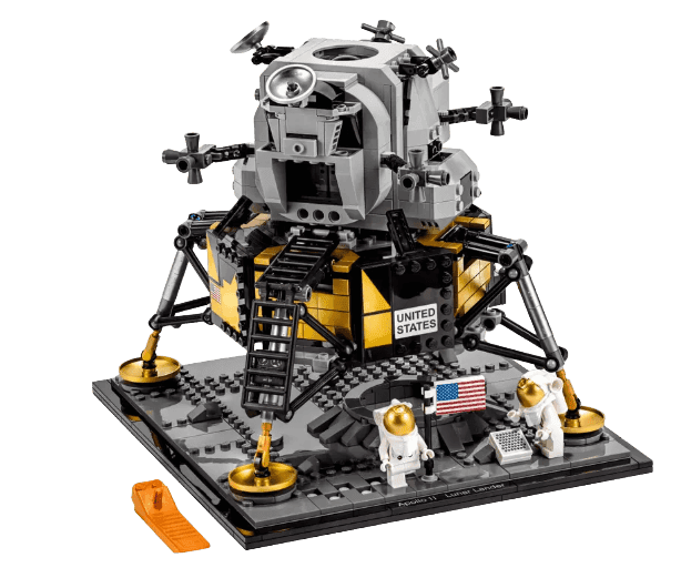 Monumental NASA Apollo 11 Lunar Lander LEGO Set 10266 | Exhilarating Piece of Space History - Image 2