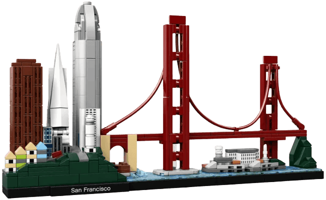 Cool San Francisco Architecture LEGO Set 21043 By The Beautiful Bay - Image 11