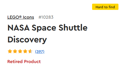 Legendary Space Shuttle Discovery LEGO Set 10283 A Stirring Tribute - Image 3