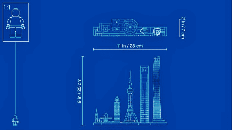 Remarkable Shanghai Architecture LEGO Set 21039 A Mesmerizing Skyline - Image 10