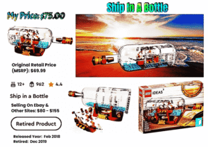 Ship In A Bottle Label