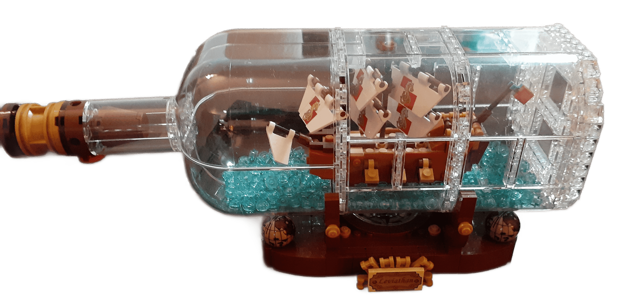 Extraordinary Ship In A Bottle LEGO Set 92177 A Nostalgic Nautical Treasure - Image 5